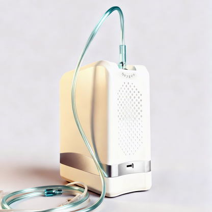 1-7L/Min Smart Portable Oxygen Concentrator |  Adjustable Flow, Tank-Free, 94% Oxygen Purity