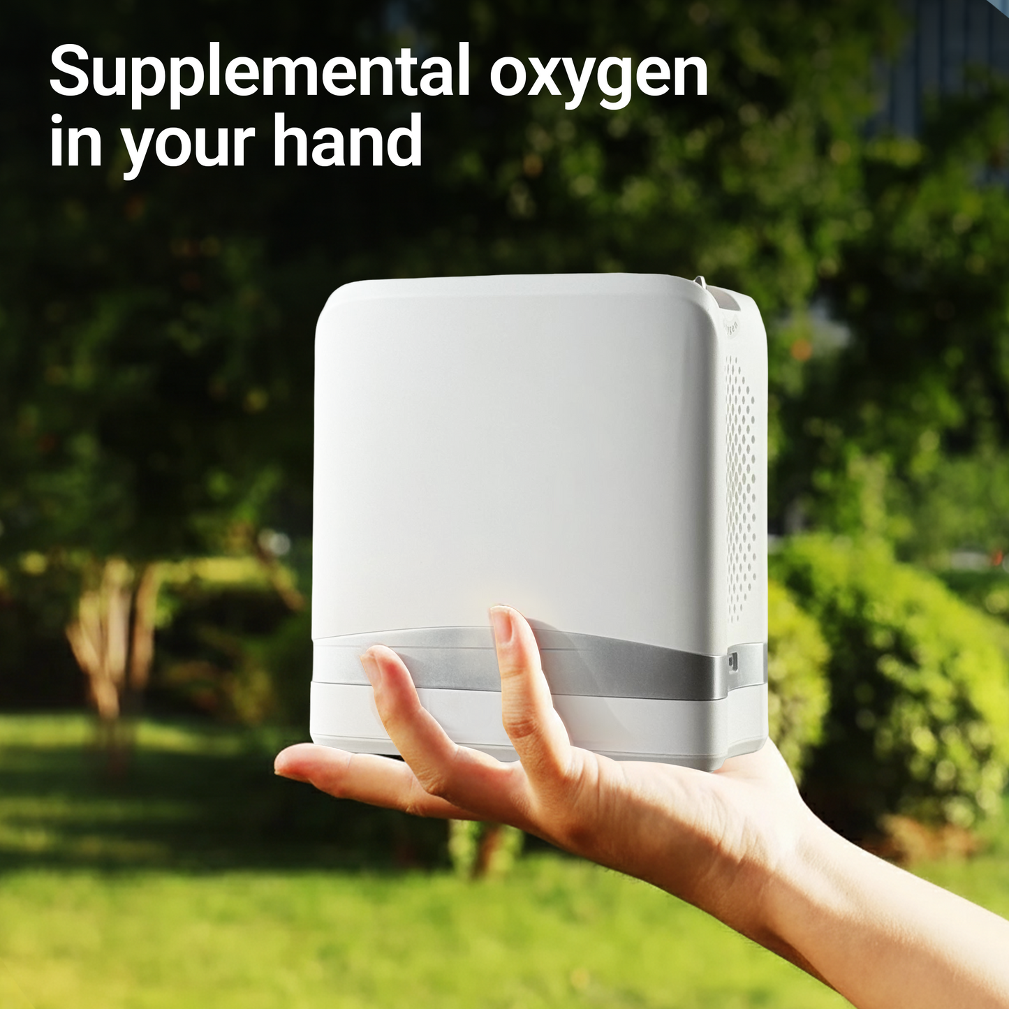 1-7L/Min Smart Portable Oxygen Concentrator |  Adjustable Flow, Tank-Free, 94% Oxygen Purity