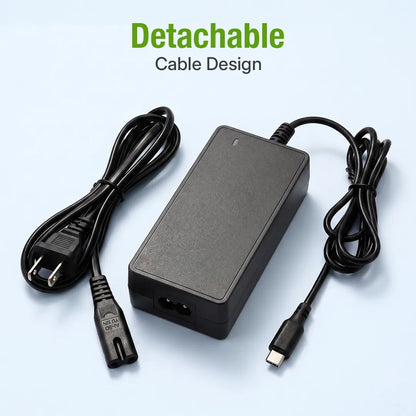 USB-C Home Power Adapter for 1-7L/Min Portable Oxygen Concentrator