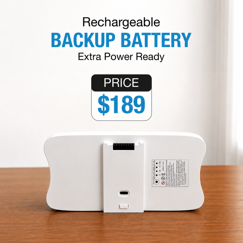 USB-C Rechargeable Battery for 1-7L/Min Portable Oxygen Concentrator