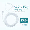 5-Pack Nasal Cannula for 1-3L/Min Portable Oxygen Concentrator