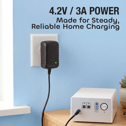 Home Power Adapter for 1-3L/Min Portable Oxygen Concentrator