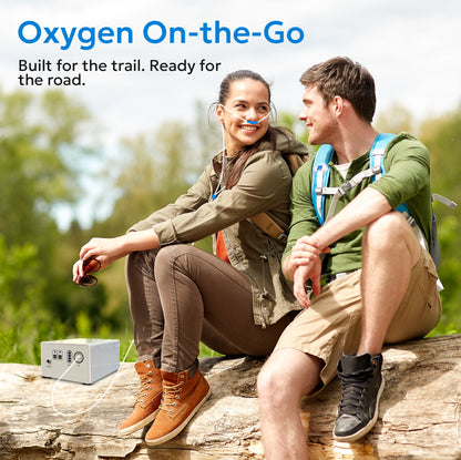1-3L/Min Portable Oxygen Concentrator for Hiking, Trekking & Traveling