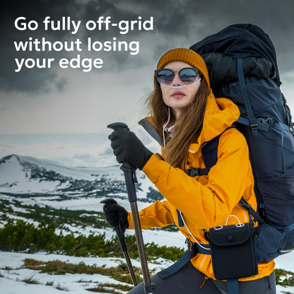 1-3L/Min Portable Oxygen Concentrator for Hiking, Trekking & Traveling