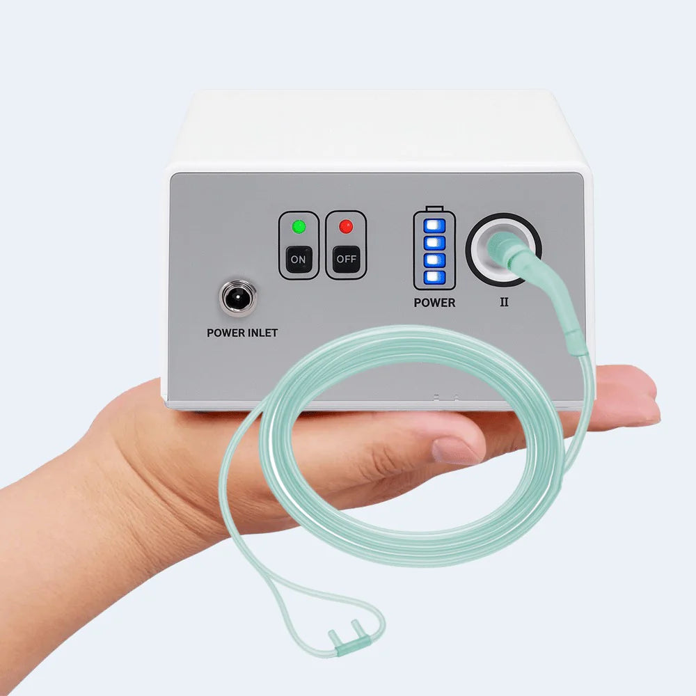 1-3L/Min Portable Outdoor Oxygen Concentrator – 10-12 Hours Continuous Flow!