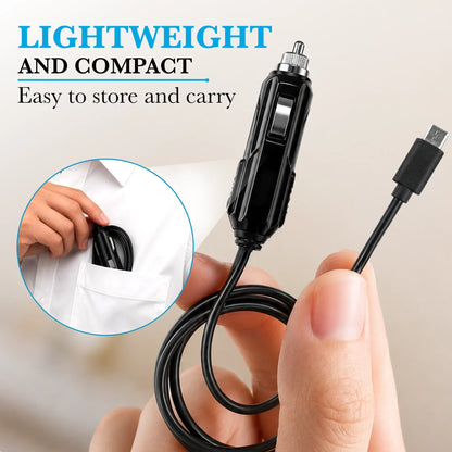 Car Charging Cable for 1-7L/Min Portable Oxygen Concentrator