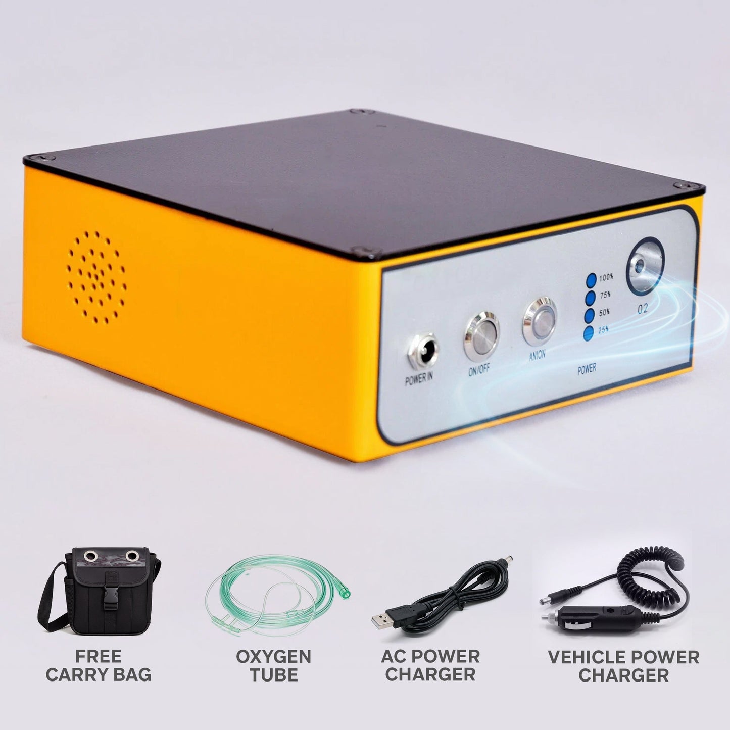 1-3L/min Smart Oxygen Concentrator – Compact & Tank-Free!