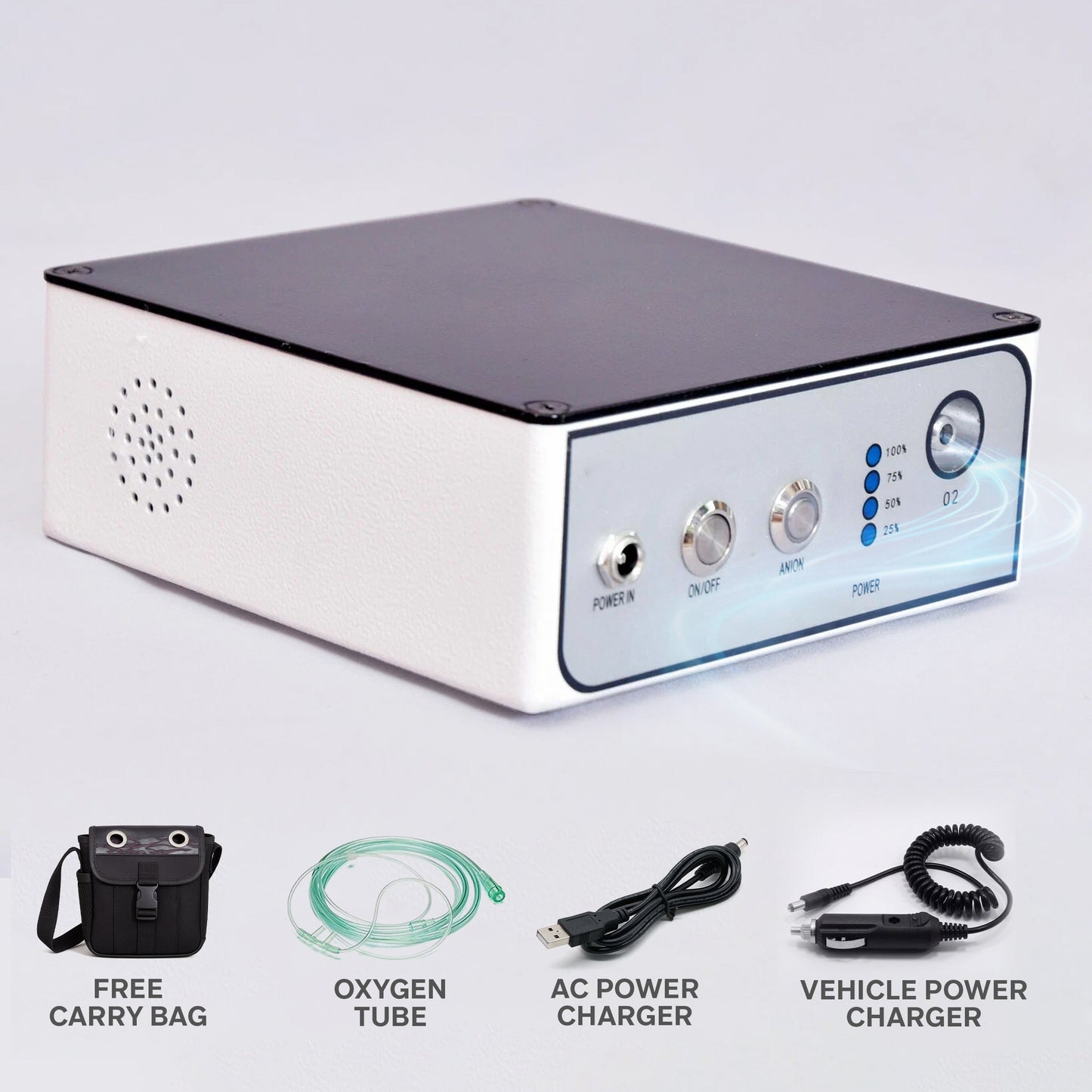 1-3L/min Smart Oxygen Concentrator – Compact & Tank-Free!