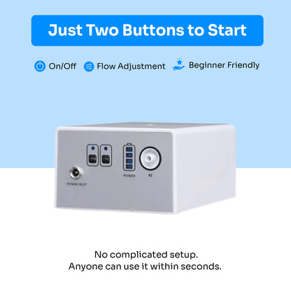 1-3L/min Smart Portable Oxygen Concentrator – Adjustable Flow & Tank-Free!